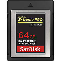 Карта памяти SanDisk 64GB Extreme Pro CFexpress Type B (SDCFE-064G-GN4NN)