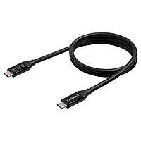 Дата-кабель Edimax UC4-010TB V2, USB-C ( тато) - USB-C ( тато) , 1m Black