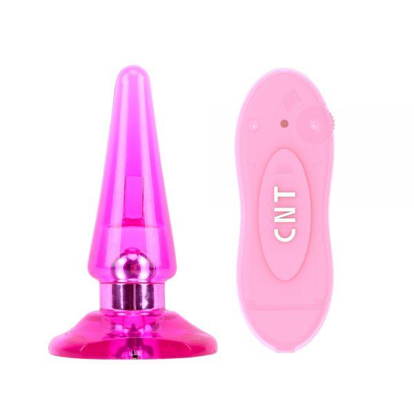 Анальний плаг із вібрацією NICOLE'S Anal Pleaser, Pink