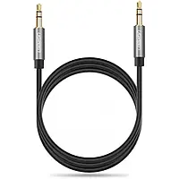 Аудио-кабель Ugreen AV119 mini-jack 3.5 (тато) mini-jack 3.5 (тато), 1m Black