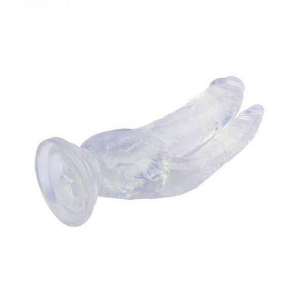 Подвійний фалоімітатор 8.0 Inch Dildo, Clear, фото 2