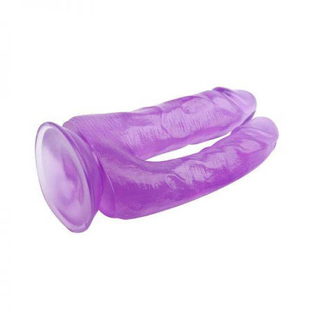 Фалоімітатор подвійний 6.3 Inch Dildo, Purple, фото 2