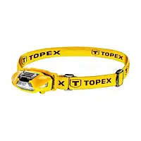 Фонарь налобный TOPEX 94W390 Yellow 70 люмен батарейки 1xAA