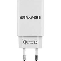 Адаптер питания для телефона Awei C-820 Travel charger 1USB 2.0A QC 3.0 White