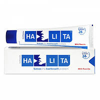 Зубна паста з фтором від неприємного запаху з рота HALITA  75 мл