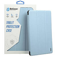 Чехол-книга для планшета BeCover Soft Edge з кріпленням для Samsung Galaxy X110/X115 Tab A9 Light Blue