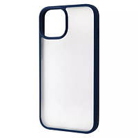 Чехол-накладка Infinity Memumi Light Armor Series Case (TPU + PC) для Apple iPhone 14 Plus/15 Plus Blue