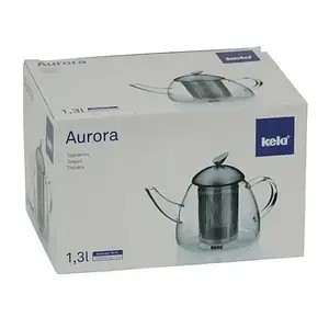 Чайник заварювальний KELA Aurora 16940 Transparent 1.3 л