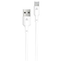 Дата-кабель Acclab PwrX USB (тато) - Lightning (тато), 20 W, 1.2 м White