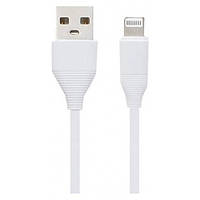 Дата-кабель Awei CL-93 USB (тато) - Lightning (тато) 1m White