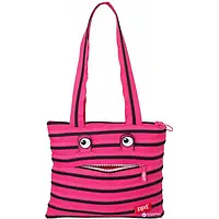 Сумка Zipit Monsters Tote/Beach Pink Begonia&Black Teeth (ZBZM-2/7290103197988) женская