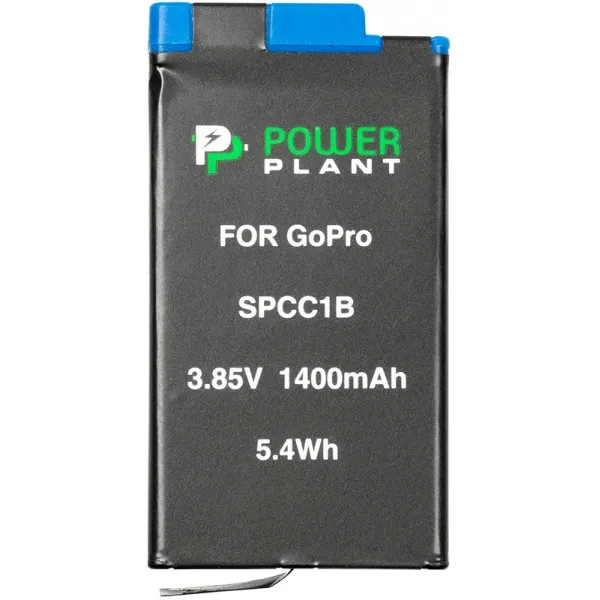 Акумулятор для екшн-камери PowerPlant GoPro SPCC1B CB970384 1400 мАгод