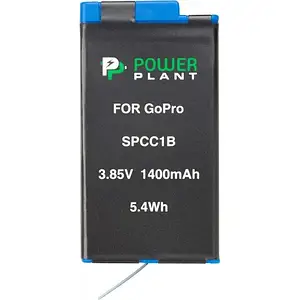 Акумулятор для екшн-камери PowerPlant GoPro SPCC1B CB970346 1400 мАгод