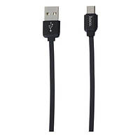 Дата-кабель Hoco U23 USB-A (тато) - MicroUSB (тато), 0.92m Black