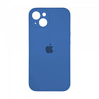 Чехол-накладка Infinity Silicone Case Full Camera для iPhone 15 Plus New Lake Blue