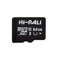 Карта памяти Hi-Rali HI-64GBSDCL10-00 64GB microSDXC Class 10