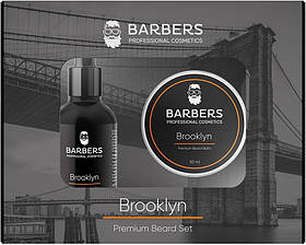 Набір для догляду за бородою Barbers Brooklyn, 80 мл