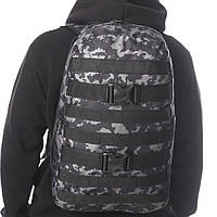 Рюкзак Fazan V2 темно-серый камуфляж / Спортивный рюкзак / Портфель туристический / Прочный армейский рюкзак