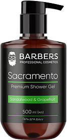 Гель для душу Barbers Sacramento, 500 мл