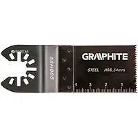 Пильное полотно GRAPHITE 56H006 для металла, 34 мм