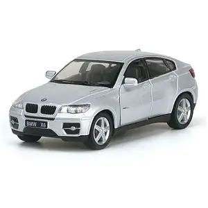 Іграшкова машинка Kinsmart KINSMART BMW X6 KT5336W Silver