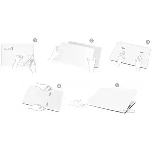 Захисна плівка для ноутбука JCPAL MacBook 12 JCP2144 Silver 3 in 1 set