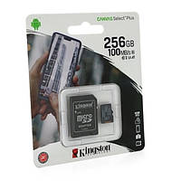 Карта памяти Voltronic Kingston Canvas microSDHC-KnCs/256 Class 10 A1 UHS-I