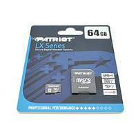 Карта памяти Voltronic Patriot LX/M64 microSDHC Class 10 UHS-I