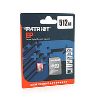 Карта памяти Voltronic Patriot LX/512 microSDHC Class 10UHS-I U3, V30