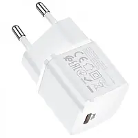 Адаптер питания для телефона Hoco N10 Starter White (Single Port PD20W Charger)