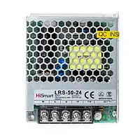 Блок питания для освещения HiSmart LRS-50-24 24V, 2.2A, 50W