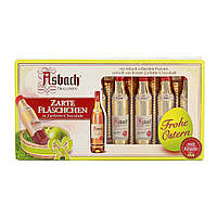 Шоколадные бутылочки Asbach Pralinen Zarte Flaschen Zartbitter 8s 100g