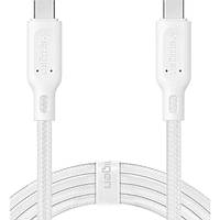 Дата-кабель Spigen DuraSync USB Type-C (тато) - USB Type-C (тато) 1.5m White (000CA25703)