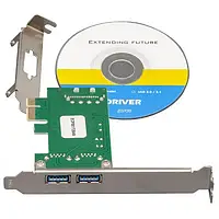 Контроллер Frime NEC720200F1 (ECF-PCIEtoUSB003.LP) PCI-E-2xUSB3.0