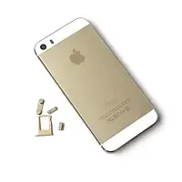 Задняя крышка iPhone 5S gold