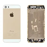 Задняя крышка iPhone 5S gold (без IMEI)