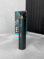 Машинка для стрижки волос, усов и бороды аккумуляторная VGR V-077 с USB зарядкой Металлический триммер ВТ6798