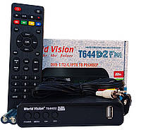 Т2 ресивер World Vision T644D2 FM Гарантія 12 міс + прошивка