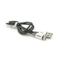 Кабель iKAKU KSC-723 GAOFEI smart charging cable for micro, Black, длина 1м, 2.4A, BOX l