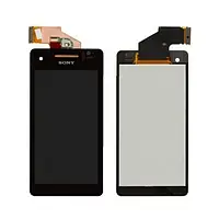 Дисплей Sony LT25i Xperia V в сборе с сенсором black orig