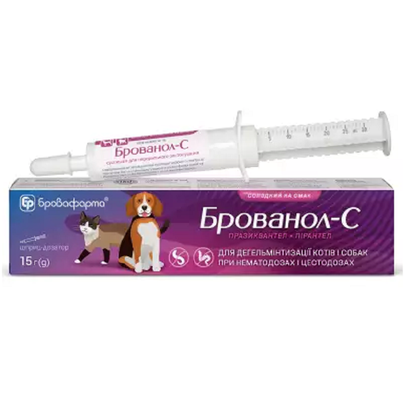 Брованол C шприц-дозатор 15 г, фото 1