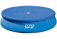 Intex 28020 тент (крышка для бассейна) для надувного бассейна диаметр 244см из высококачественного ПВХ