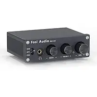 Усилитель звука Fosi Audio DAC-Q4 SPDIF/Coaxial на RCA/3.5 Black