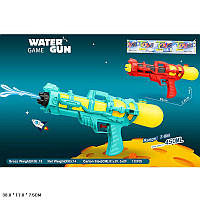 Игрушка водяной пистолет арт. M908P (120шт/2) 2 цвета в пакете 38*17 см
