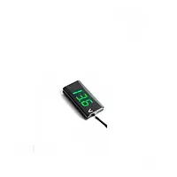 Светодиодный цифровой вольтметр герметичный IP99, диапазон измерений от 8V до 18V, Green