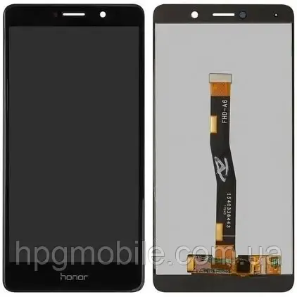 Дисплей Huawei GR5 2017/Honor 6X/Mate 9 Lite модуль (екран,сенсор) оригінал, Чорний, фото 1