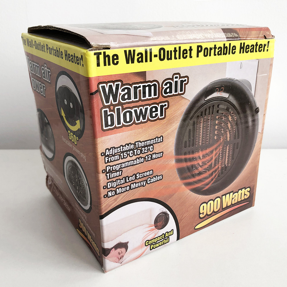 QIL Обігрівач Wonder Heater 900Вт, тепловентилятор для дому, обігрівач дуйчик, тепловентилятор дуйка - фото 7 - id-p2183498432