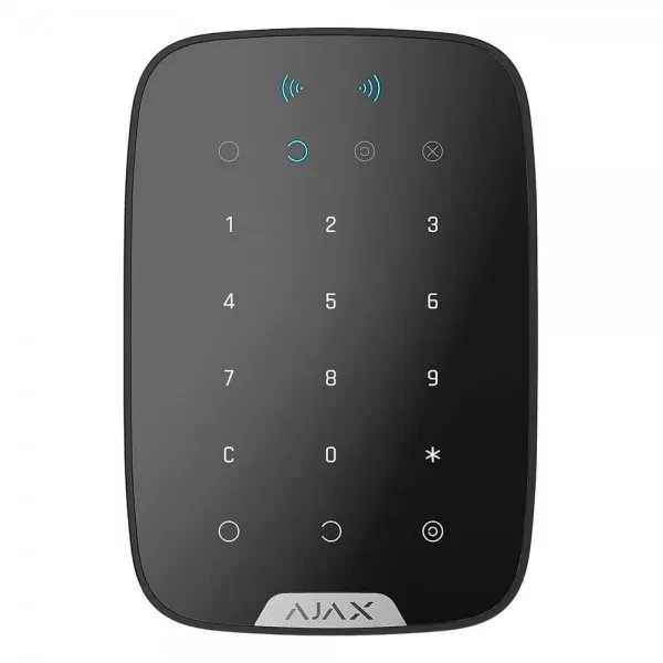 Клавіатура для сигналізації Ajax KeyPad Plus Black