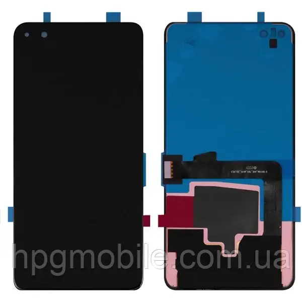 Дисплей для Huawei P40 OLED модуль (екран,сенсор) оригінал, Чорний, фото 1