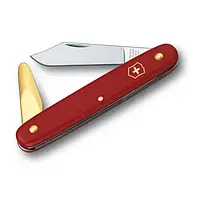 Садовый нож Victorinox Vx39110 Red 100 мм, 2 функции, нейлон